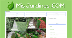 Desktop Screenshot of misjardines.com